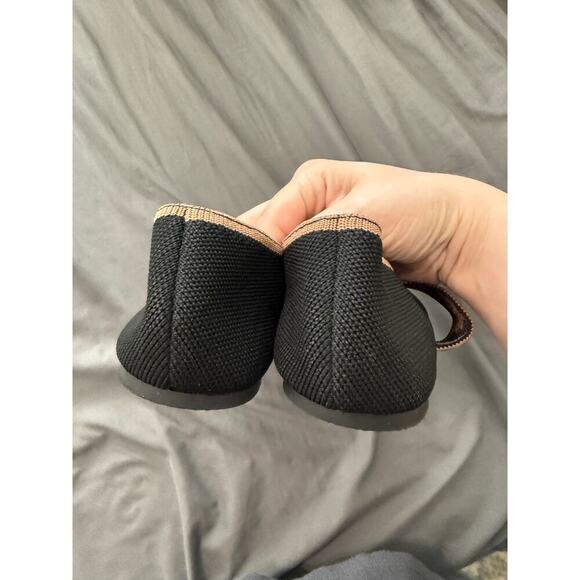 NWOB MIA Madeleine Ballet Flats Mary Janes Black Tan Zebra Print Women Size 6.5 - Picture 2 of 5